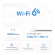 MERCUSYS Mesh Wi-Fi 6 System Halo H80X, 3Gbps Dual Band, 2τμχ, Ver. 1.0