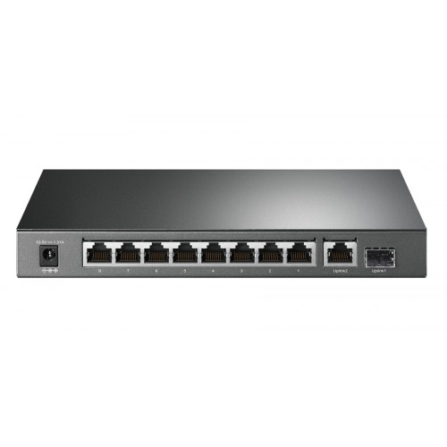 TP-LINK desktop switch TL-SG1210P, 10-Port Gigabit, 8x PoE+, Ver. 3.0