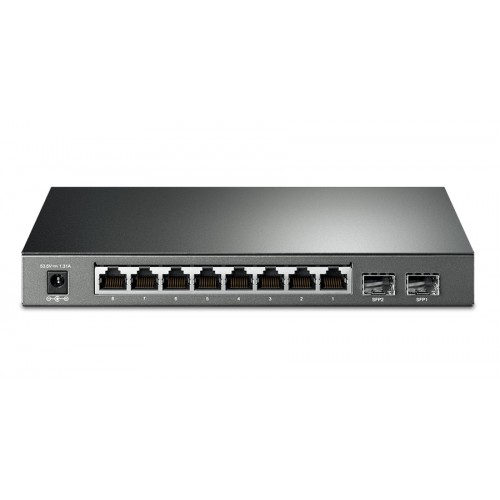 TP-LINK JetStream switch TL-SG2210P, 10-Port Gigabit, 8x PoE+, Ver. 5.0