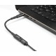 DELOCK αντάπτορας τροφοδοσίας laptop 60036, USB-C σε Dell 4.5x3.0mm, 15cm, μαύρος