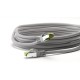 GOOBAY καλώδιο δικτύου 61116, CAT 8.1 S/FTP, copper, GHMT, 2m, γκρι