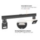 BRATECK επιτοίχια βάση τηλεόρασης LED-1948, 43-100", έως 75kg, ultra slim, fixed