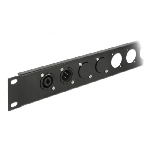 DELOCK κάλυμμα 86791 για D-Type υποδοχές, μεταλλικό, μαύρο