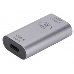 POWERTECH αντάπτορας USB-C σε Mini DisplayPort PTH-098, 4K/60Hz, γκρι