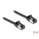 DELOCK καλώδιο δικτύου 80184, CAT 8.1 U/FTP, 40Gbps, εύκαμπτο, 2m, μαύρο