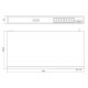 HIKVISION Managed switch DS-3E1518P-SI, 16x PoE & 2x SFP ports, 1000Mbps