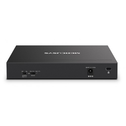 MERCUSYS Desktop Switch MS108GP, 8x 10/100/1000 Mbps, PoE+, V.1.20