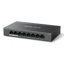 MERCUSYS Desktop Switch MS108GP, 8x 10/100/1000 Mbps, PoE+, V.1.20