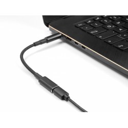 POWERTECH αντάπτορας τροφοδοσίας laptop CAB-UC067, USB-C σε IBM 7.9x5.5mm, μαύρος