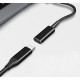 POWERTECH αντάπτορας τροφοδοσίας laptop CAB-UC070, USB-C σε Acer 5.5x1.7mm, μαύρος