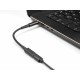 POWERTECH αντάπτορας τροφοδοσίας laptop CAB-UC074, USB-C σε HP 7.4x5.0mm, μαύρος
