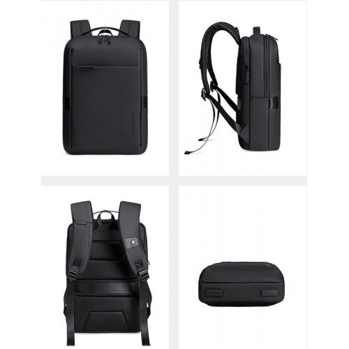 ARCTIC HUNTER τσάντα πλάτης B00574 με θήκη laptop 15.6", 10L, μαύρη