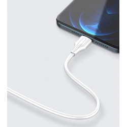 LDNIO καλώδιο USB-C σε USB LS540, 2.4A, 20cm, λευκό