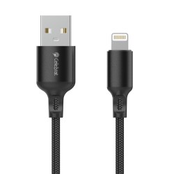 CELEBRAT καλώδιο Lightning σε USB CB-32, 2.4A, 1m, μαύρο