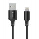CELEBRAT καλώδιο Lightning σε USB CB-32, 2.4A, 1m, μαύρο