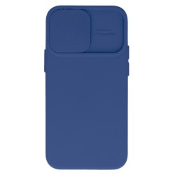 POWERTECH Θήκη Camshield Soft MOB-1880 για iPhone 15, μπλε