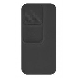 POWERTECH Θήκη Camshield Soft MOB-1884 για iPhone 15 Pro, μαύρη