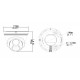 UNIARCH IP κάμερα IPC-T213-APF28W, 2.8mm 3MP, IP67, PoE, LED, IR 30m