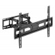 POWERTECH επιτοίχια βάση τηλεόρασης PT-1130, 37-80", έως 40kg, full motion