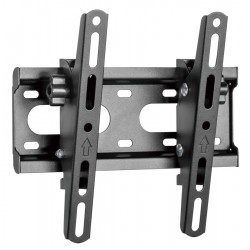POWERTECH επιτοίχια βάση τηλεόρασης PT-1126, 23-43", έως 45kg, ρυθμιζόμενη κλίση