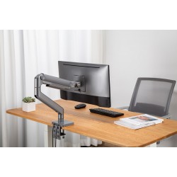 BRATECK βάση γραφείου οθόνης LDT74-C012UC, 17-49", έως 20kg, heavy duty