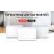 MERCUSYS Mesh Wi-Fi 6 System Halo H80X, 3Gbps Dual Band, 3τμχ, Ver. 1.0