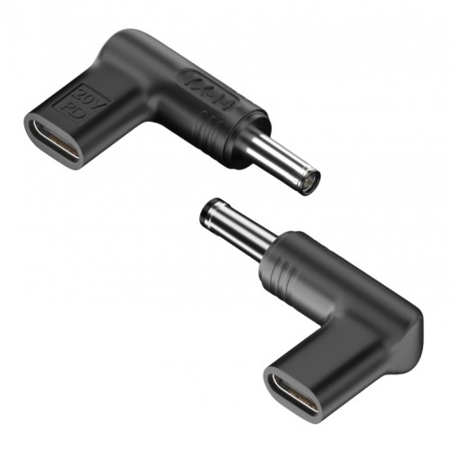 POWERTECH αντάπτορας τροφοδοσίας laptop YX-14, USB-C σε Sony 6.5x4.4mm, μαύρος