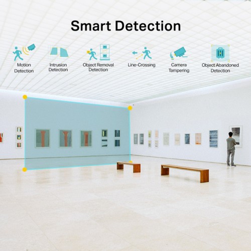 TP-LINK IP κάμερα VIGI C430, 2.8mm, 3MP, PoE, Ver. 1.0