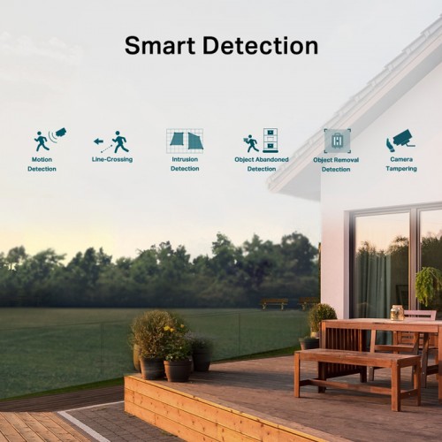TP-LINK IP κάμερα VIGI C540-W, 4mm, 4MP, PTZ, Wi-Fi, SD, IP66, Ver. 1.0