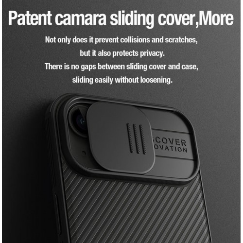 NILLKIN θήκη CamShield Pro Magnetic για iPhone 15 Plus, μπλε