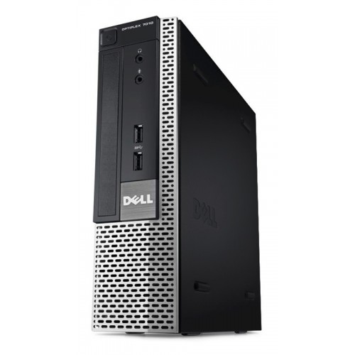 DELL PC 7010 USFF, i5-3470S, 8GB, 256GB SSD, DVD, REF SQR