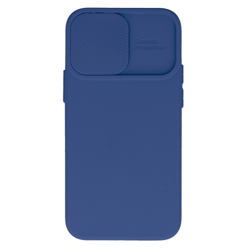 POWERTECH Θήκη Camshield Soft MOB-1937 για iPhone 14 Plus, μπλε