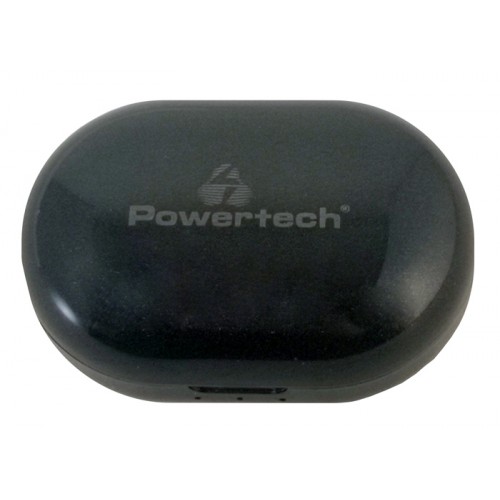 POWERTECH ακουστικά βαρηκοΐας PT-1247 με θήκη, επαναφορτιζόμενα, μαύρα