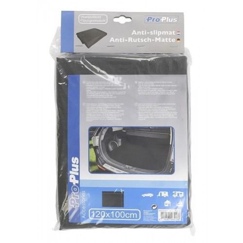 PROPLUS ματ κάλυμμα πορτμπαγκάζ αυτοκινήτου 750588, 120x100cm, μαύρο