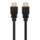 GOOBAY καλώδιο HDMI 60619 με Ethernet, 4K/60Hz, 18 Gbps, 0.5m, μαύρο