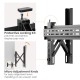 BRATECK επιτοίχια βάση τηλεόρασης LVW02E-48T, 37-70", έως 70kg, Pop-Out