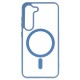 POWERTECH θήκη Acrylic Color Magsafe MOB-1948 για Samsung S24, μπλε