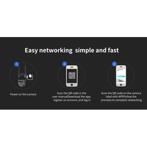 VSTARCAM smart κάμερα CS611Q-UV, 4MP, WiFi, PTZ, SD