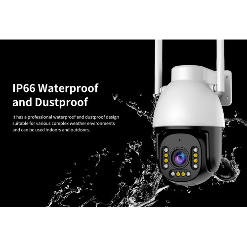 VSTARCAM smart κάμερα CS611Q-UV, 4MP, WiFi, PTZ, SD