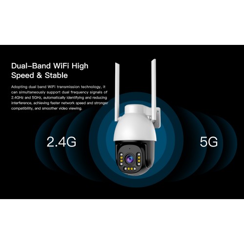 VSTARCAM smart κάμερα CS611Q-UV, 4MP, WiFi, PTZ, SD