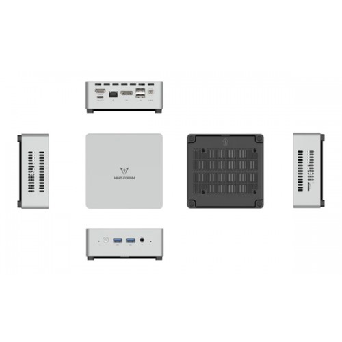 MINISFORUM mini PC UN100L, Intel CPU N100, 16/512GB SSD, Windows 11 Pro
