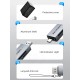 CABLETIME card reader CT-ACSD3-AG, SD/micro SD, USB/USB-C, 5Gbps, γκρι