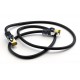 GOOBAY καλώδιο δικτύου 91590, CAT 7 S/FTP, 500MHz, CU, 1m, μαύρο