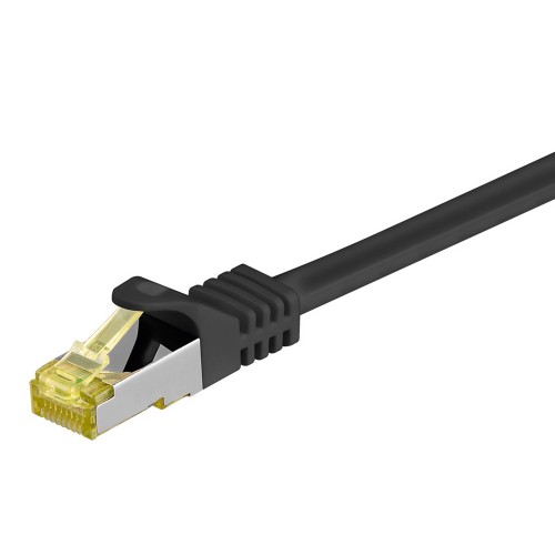 GOOBAY καλώδιο δικτύου 91617, CAT 7 S/FTP, 500MHz, CU, 3m, μαύρο