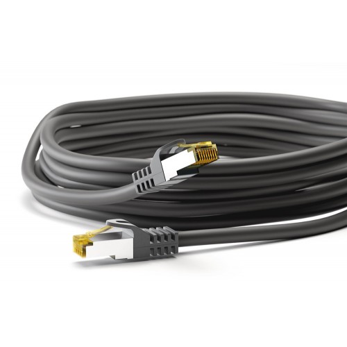 GOOBAY καλώδιο δικτύου 91599, CAT 7 S/FTP, 500MHz, CU, 1.5m, μαύρο