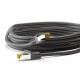 GOOBAY καλώδιο δικτύου 91599, CAT 7 S/FTP, 500MHz, CU, 1.5m, μαύρο