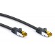 GOOBAY καλώδιο δικτύου 91599, CAT 7 S/FTP, 500MHz, CU, 1.5m, μαύρο