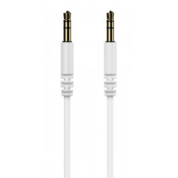 CELEBRAT καλώδιο ήχου 3.5mm AU-01, AUX, 1m, λευκό