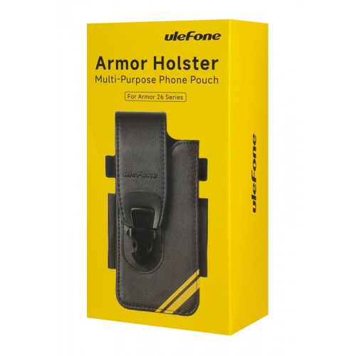 ULEFONE θήκη ζώνης UAS11 για smartphone Armor 26 series, μαύρη