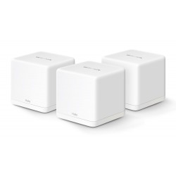 MERCUSYS Mesh WiFi 6 System Halo H60X, 1500Mbps Dual Band, 3τμχ, V.1.0